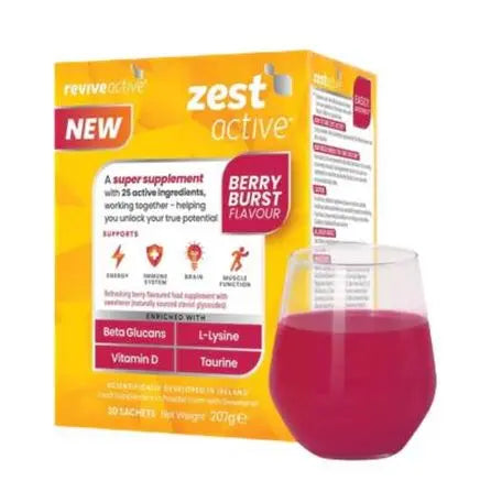 Revive Active Zest Berry Burst 30pk Chemco Pharmacy