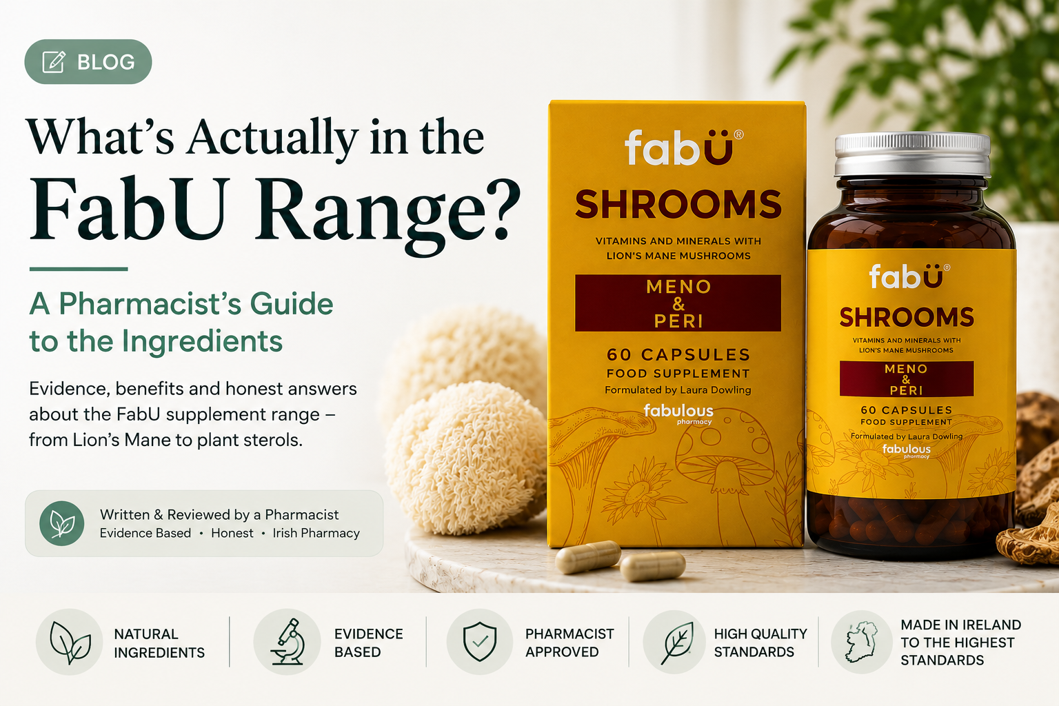 FabU Ingredients Explained: A Pharmacist's Guide to the Full Range