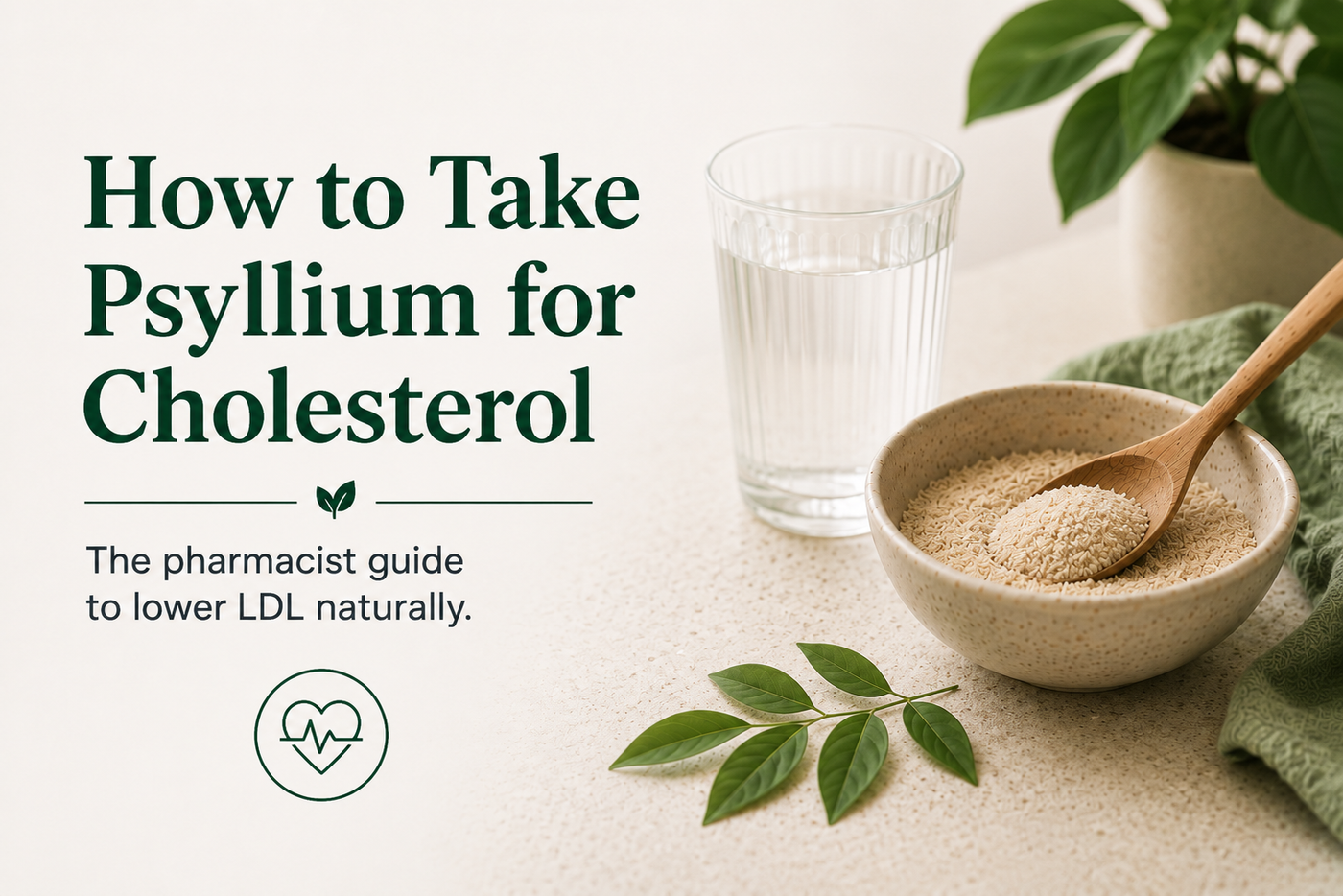 Psyllium for Heart Health: A Pharmacist's Guide to Soluble Fibre, Cholesterol and Cardiovascular Risk