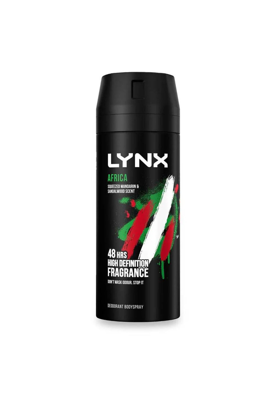 Lynx Aerosol Bodyspray Africa 48h Deodorant 150ml