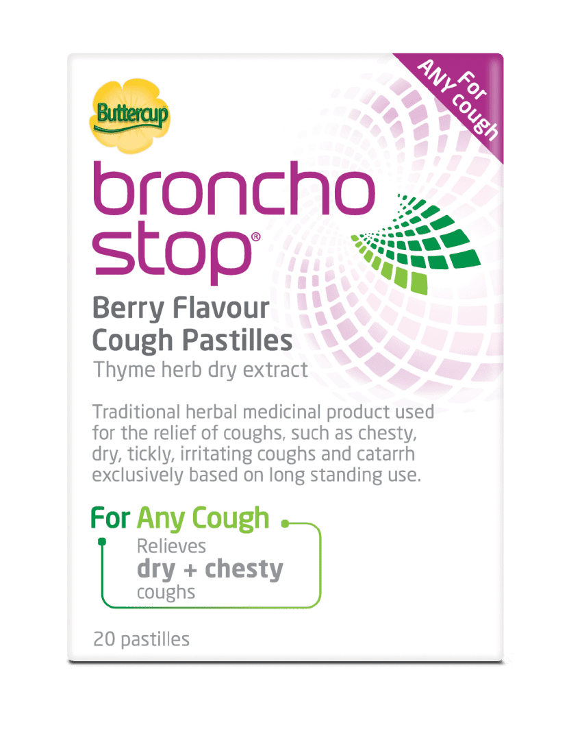 BronchoStop Berry Flavour Cough Pastilles 20pk