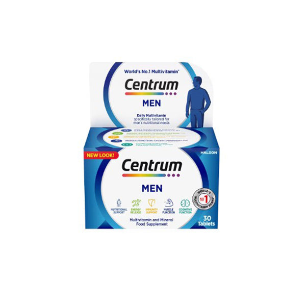 Centrum Men Multivitamin Tablets 30 Pack