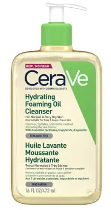 Cerave Hyrating Foaming Oil Cleanser Cerave