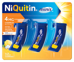 NiQuitin Minis 4mg Citrus Lozenges 60 Pack