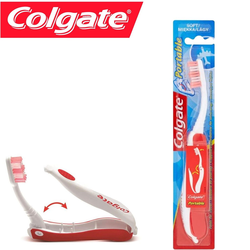 Colgate Portable Travel Soft Toothbrush - Random Colour