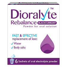 Dioralyte Rebalance Blackcurrant 6 Sachets