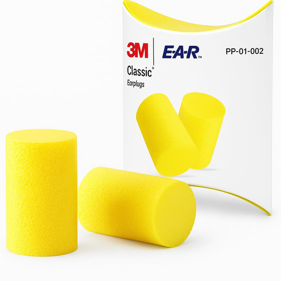 Everyday Foam Earplugs - Yellow