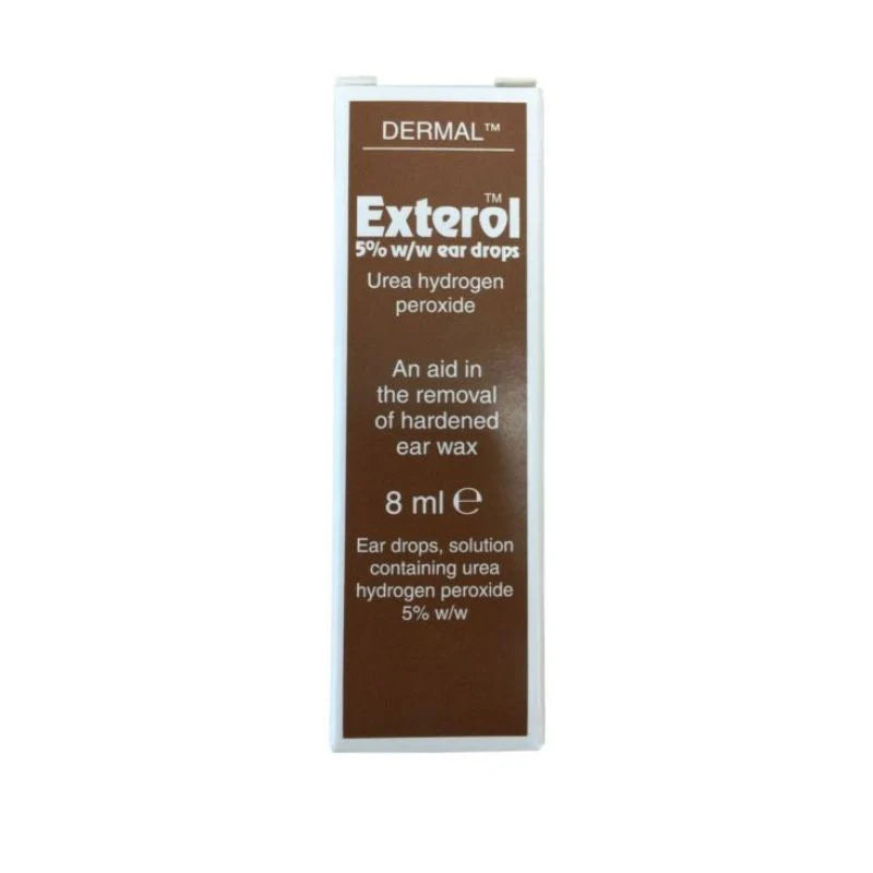 Exterol 5% Ear Drops 8ml | Ear Wax Removal – Chemco Pharmacy