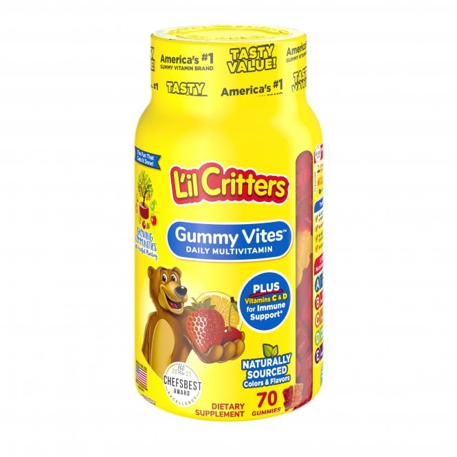 L'il Critters Gummy Vites Multivitamin Gummies 70 Pack