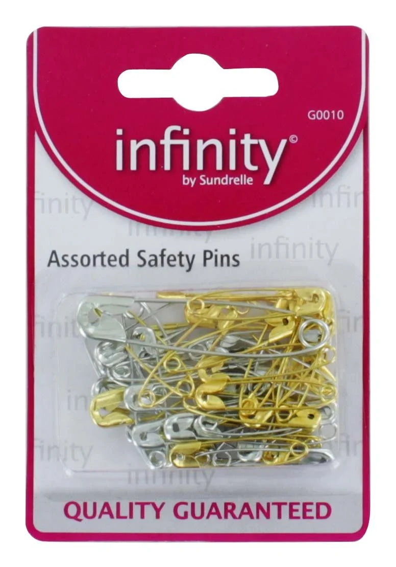 Infinity Assorted Safety Pins