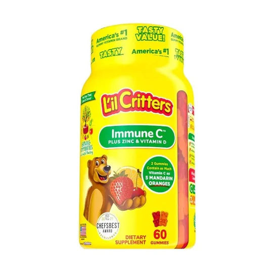 L'il Critters Immune C Plus Zinc Gummies 60 Pack