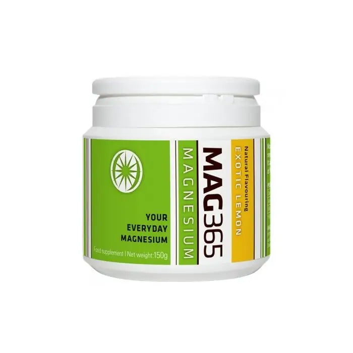MAG365 Magnesium Citrate Exotic Lemon 150g | Ionic Magnesium Powder Ireland | Chemco Pharmacy