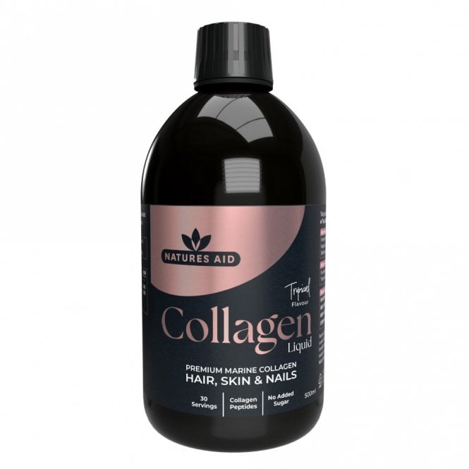 Natures Aid Collagen Tropical Flavour 500ml