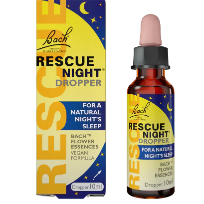 Rescue Remedy Night Drops 10ml | Bach Flower Sleep Support Ireland | Chemco Pharmacy
