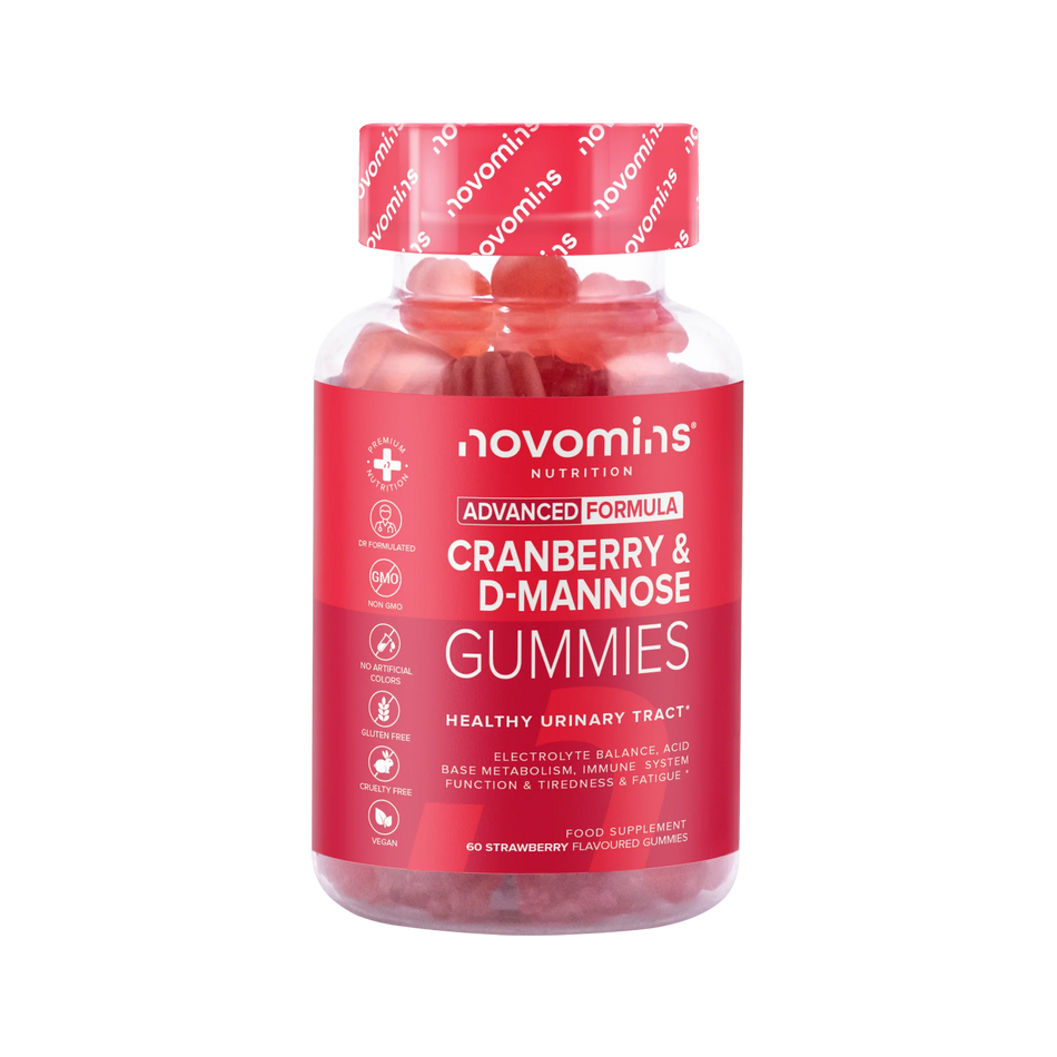 Novomins Cranberry & D-Mannose Gummies 60 Gummies