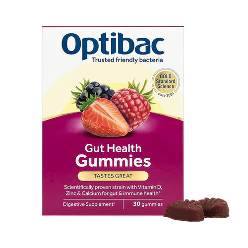 Optibac Probiotics Gut Health Gummies 30s | Probiotic Gummies Ireland | Chemco Pharmacy