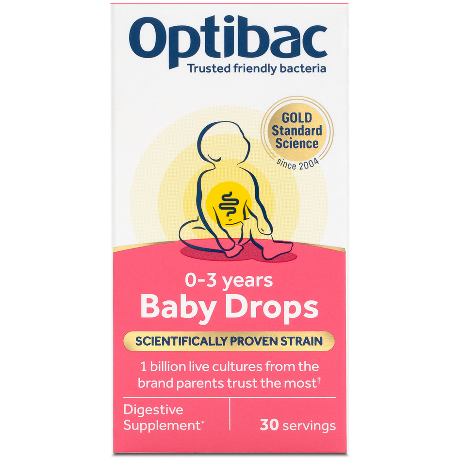 Optibac Probiotics Baby Drops 10ml | Newborn Probiotic Drops Ireland | Chemco Pharmacy