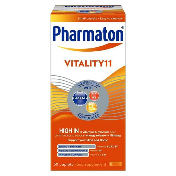 Pharmaton Vitality 11 30 Caplets