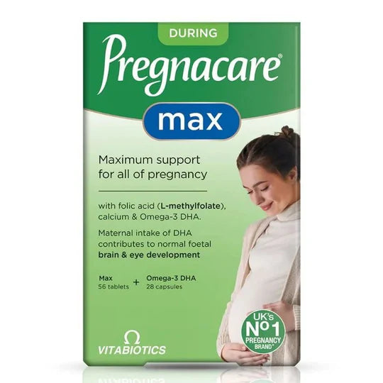 Pregnacare Max 84 Pack | Advanced Pregnancy Supplement Ireland | Chemco Pharmacy