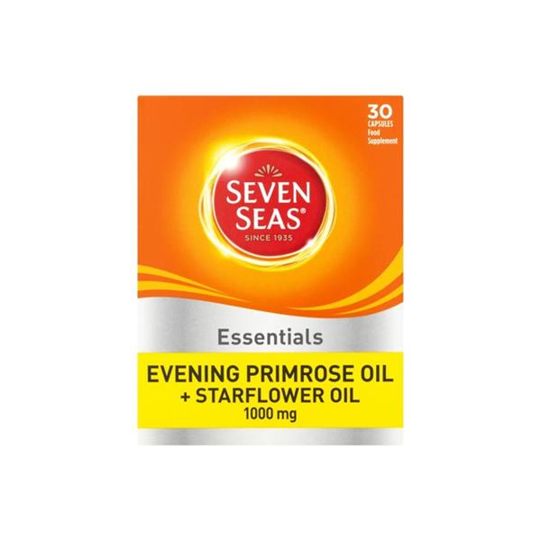 Seven Seas Essentials Evening Primrose Oil + Starflower Oil 30pk
