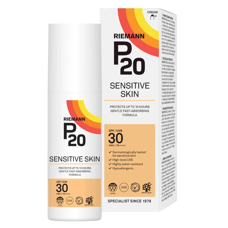 P20 Sensitive Skin SPF30 Sun Cream 100ML