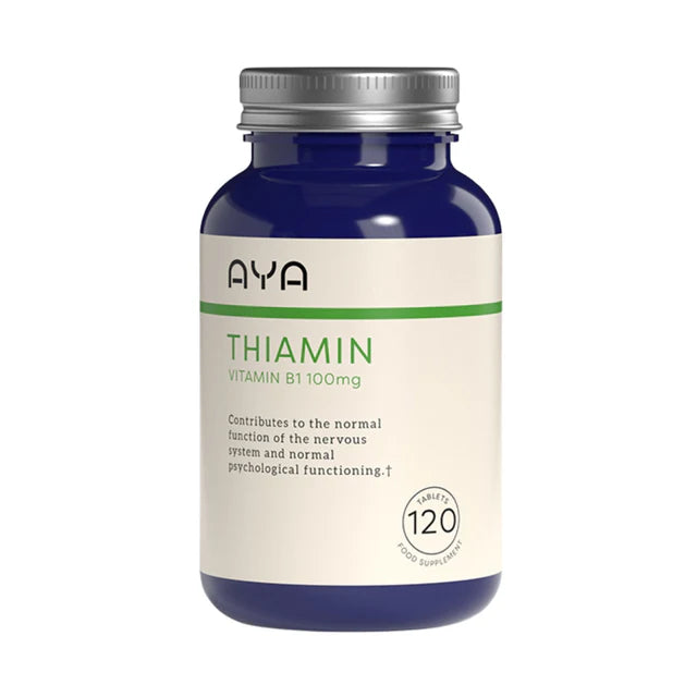 AYA Vitamin B1 Thiamin 100mg  120 Capsules