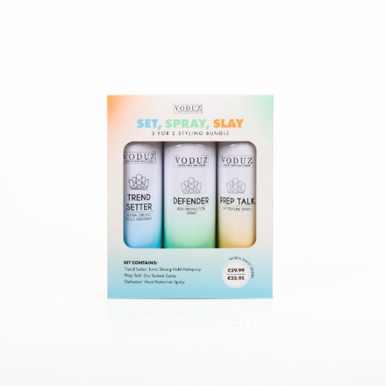 Voduz Set, Spray & Slay Bundle Worth