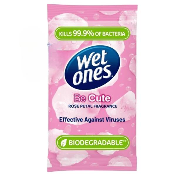 Wet Ones Be Cute Travel Antibacterial Wipes 12 Pack
