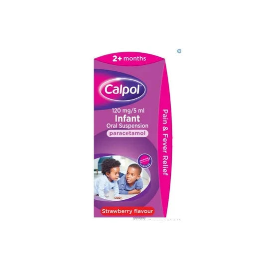 Calpol Infant Suspension & Syringe 140ml