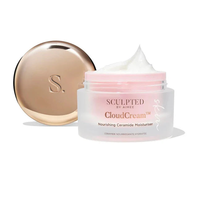 Sculpted by Aimee Cloud Cream Lifestyle — Irish Beauty Brand Daily Moisturiser Available from Chemco Pharmacy