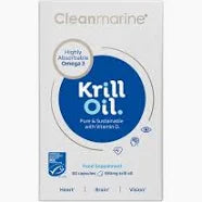 Cleanmarine Krill Oil High Strength 60 Capsules