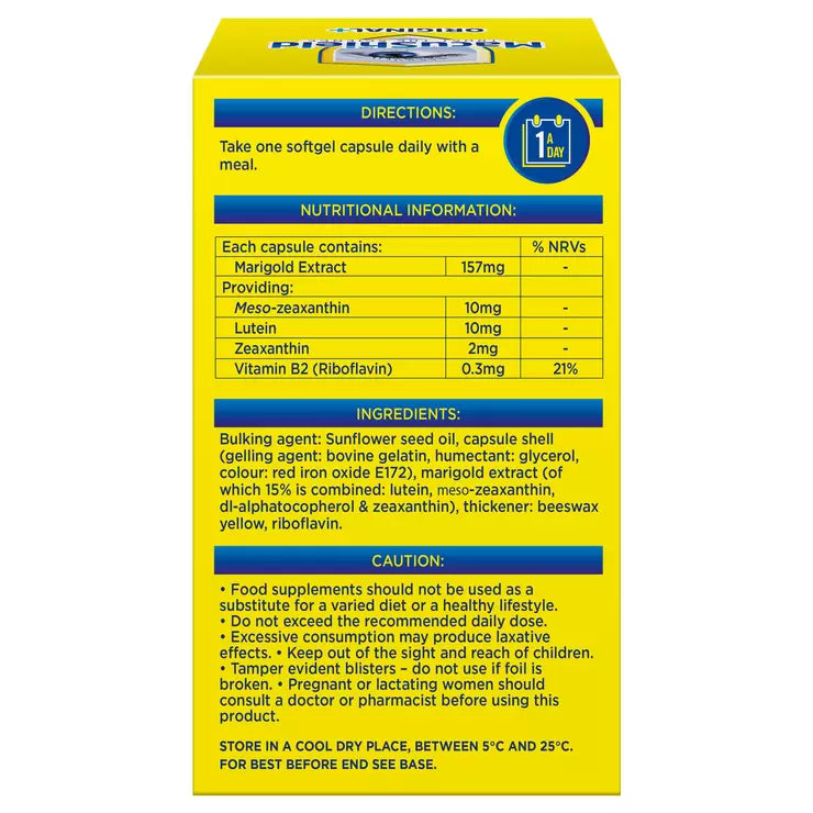 Magshield Supplement MacuShield Original 90 Capsules | Eye Health Supplement Ireland ...
