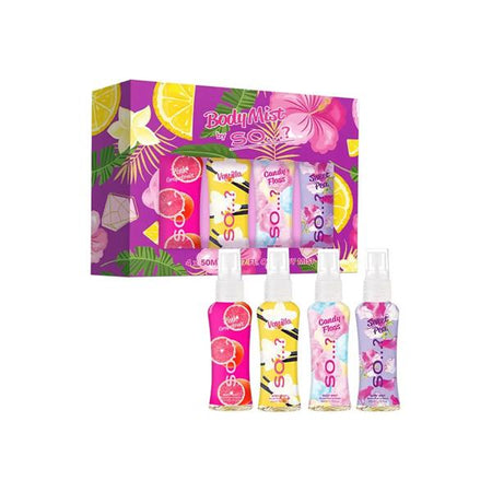 Mini Body Spray Set SO...? Mini Body Mist 4 Piece Set (4PCE) – Chemco Pharmacy