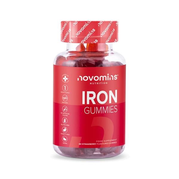 Novomins Iron Gummies 60 Gummies