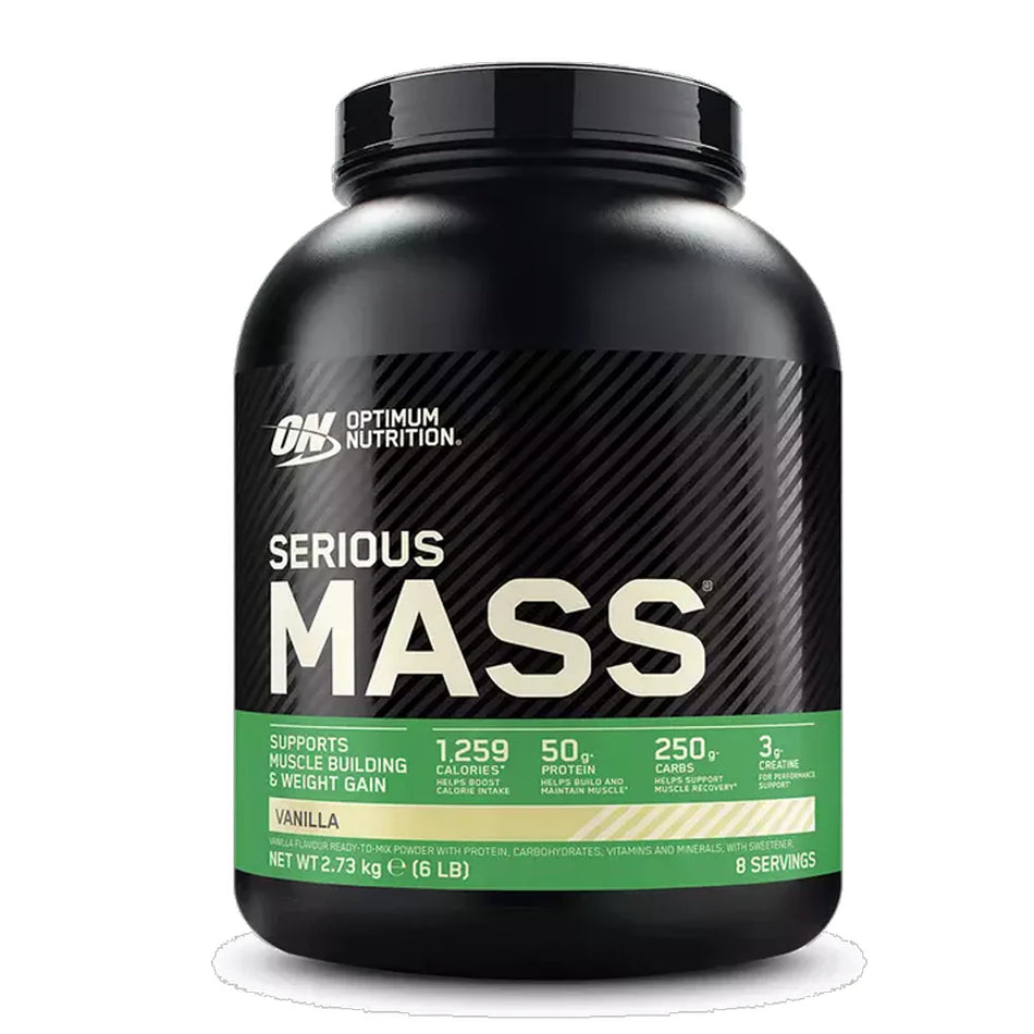Optimum Nutrition Serious Mass Vanilla 2.7kg Tub