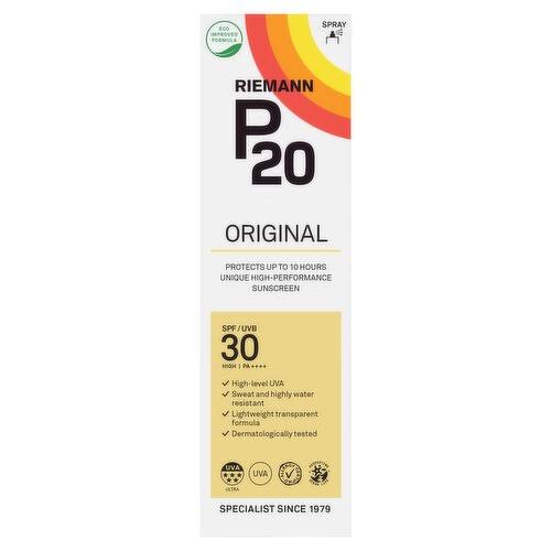 Riemann P20 Original SPF30 Sun Cream Spray 100ml