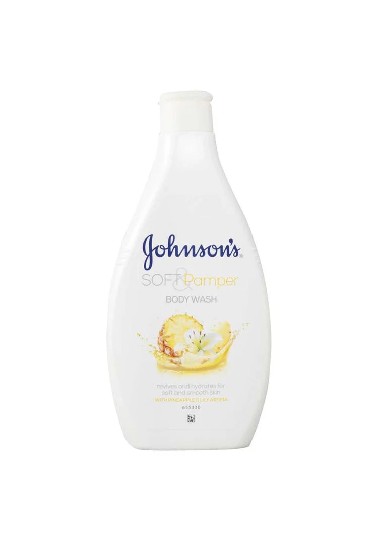 Johnson's Soft & Pamper Body Wash 400ml