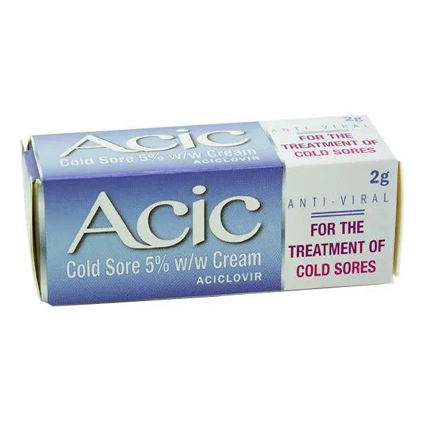 ACIC 5% COLD SORE CREAM 2G