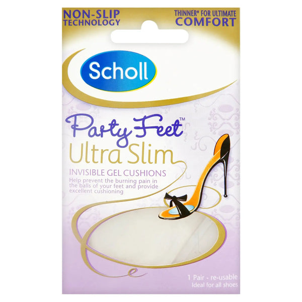 SCHOLL PARTY FEET ULTRA SLIM INSOLES Chemco Pharmacy