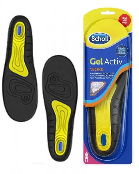 SCHOLL GEL ACTIV WORK INSOLES FOR WOMEN Chemco Pharmacy