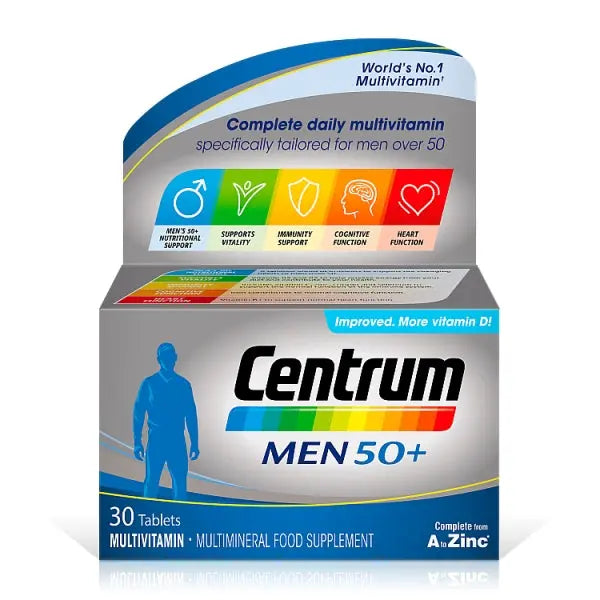 CENTRUM MEN 50+ 30PK Chemco Pharmacy
