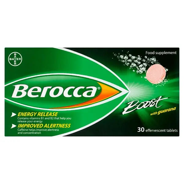 BEROCCA BOOST 30PK EFFERVESCENT Chemco Pharmacy
