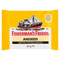 FISHERMANS FRIEND LOZENGES 25G ANISEED