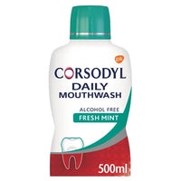 CORSODYL DAILY FRESH MINT MOUTHWASH 500ML