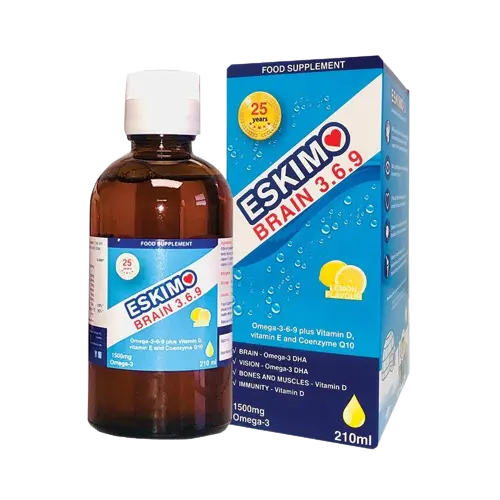 ESKIMO OIL BRAIN 3-6-9 210ML Chemco Pharmacy