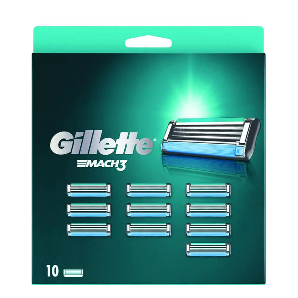 GILLETTE MACH 3 BBP 10 BLADES €21.99 Chemco Pharmacy