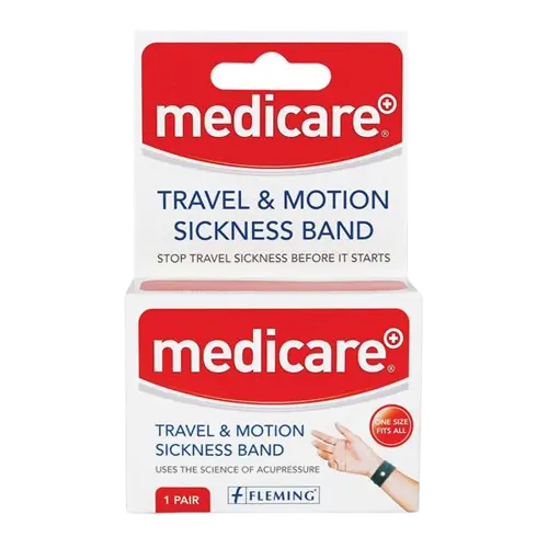 MEDICARE TRAVEL AND MOTION SICKNESS BAND