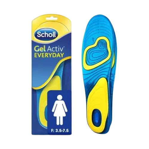 SCHOLL GEL ACTIVE EVERYDAY INSOLE WOMEN Chemco Pharmacy