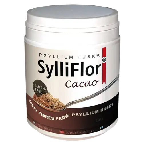 SYLLIFLOR PSYLLIUM HUSKS COCOA 250G
