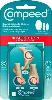 COMPEED BLISTER PLASTERS MIX 5PK Chemco Pharmacy